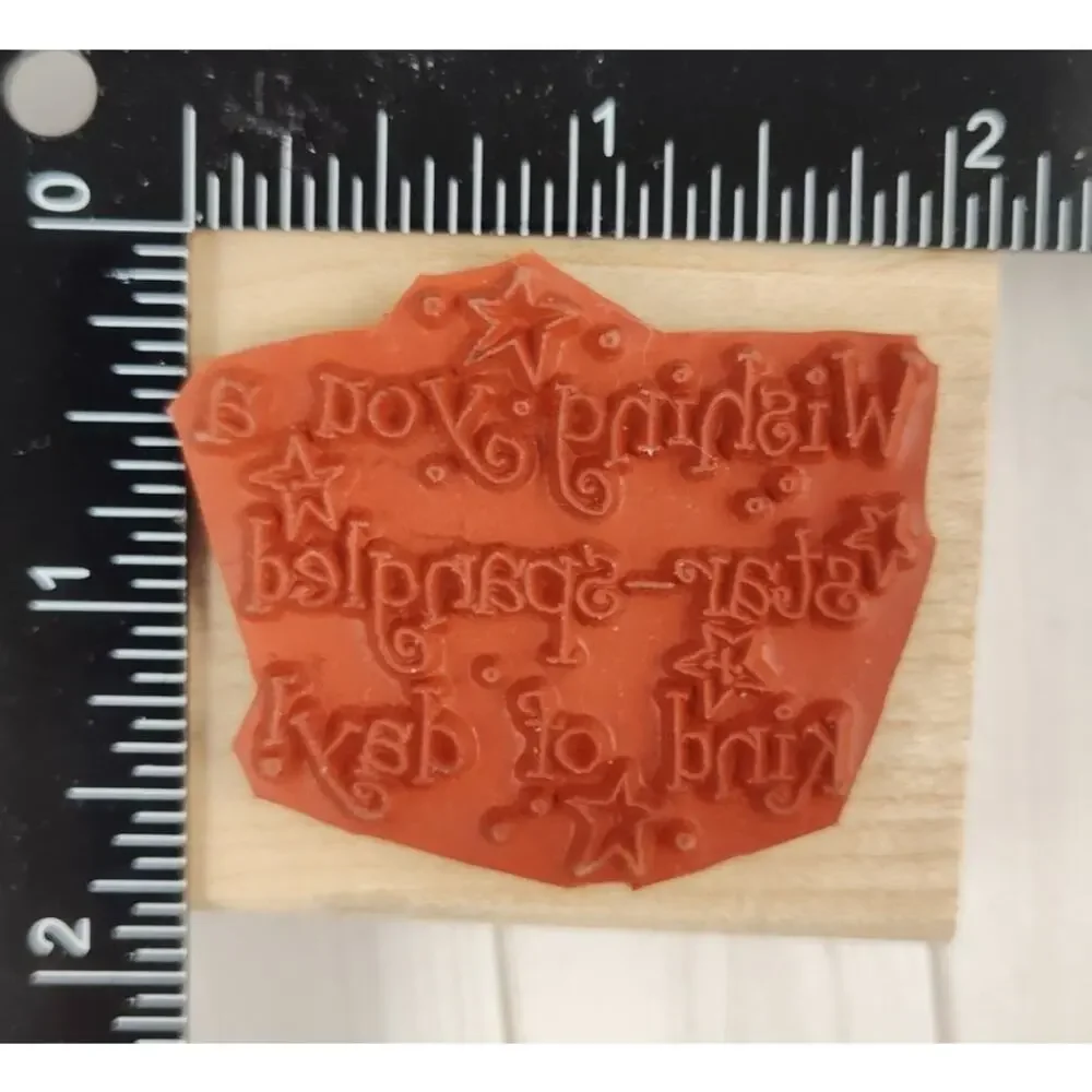 Stampin Up Wishing You A Star Spangled Day Words Americana, USA Patriotic Stamp